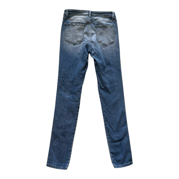 Flying Monkey 5 Button High Rise Skinny Size 28 - Picture 3 of 8